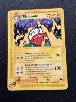Electrode 36/144 Skyridge Pokemon Card Near Mint ! E-Series - Image 1