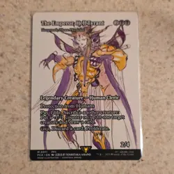 Magic: The Gathering The Emperor, Hell Tyrant Legendary Creature FFII M 0011 - Image 1