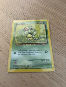 Carte Pokemon Chenipan 45/102 Edition 1 - Set de Base - FR - Image 1