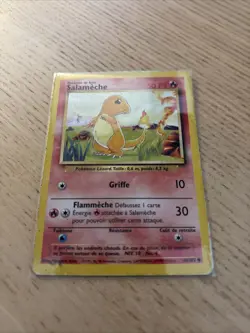 Carte Pokemon Salameche 46/102 Edition 1 - Set de Base - FR - Image 1