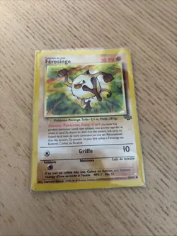 Carte Pokemon Ferosinge 55/64 Edition 1 - Set de Base - FR - Image 1