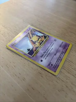Carte Pokemon Abra 43/102 Edition 1 - Set de Base - FR - Image 3
