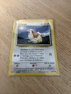 Carte Pokemon Roucool 57/102 Edition 1 - Set de Base - FR - Image 1