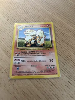 Carte Pokemon Arcanin 23/102 Edition 1 - Set de Base - FR - Image 1