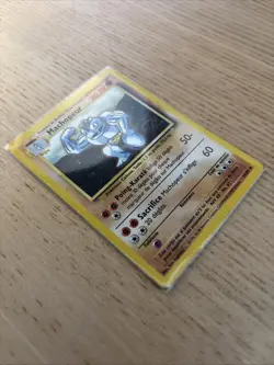 Carte Pokemon Machopeur 34/102 Edition 1 - Set de Base - FR - Image 3