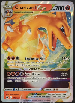 Charizard VSTAR 019/159 Ultra Rare - Pokemon TCG - Crown Zenith (NM) - Image 1