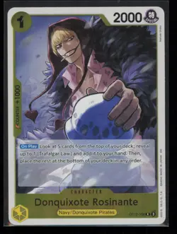 Donquixote Rosinante (108) OP12-108 One Piece Legacy of the Master Rare NM - Image 1