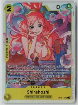 Shirahoshi OP12-102 One Piece Legacy of the Master Super Rare Near Mint - Image 1