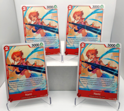 Nami Playset - OP04-011 x4 - Kingdoms of Intrigue - One Piece TCG - English - Image 1