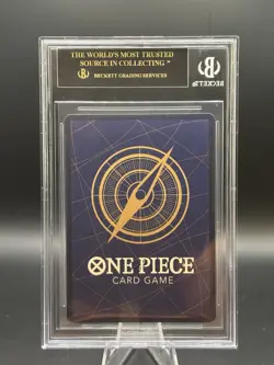 Vinsmoke Reiju OP06-069 SR Alt Art BGS 10 BLACK LABEL One Piece TCG PRISTINE - Image 2