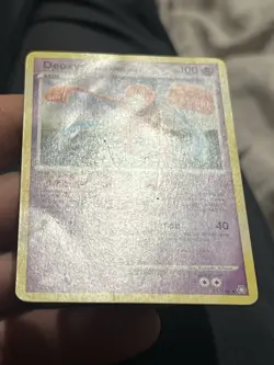 Deoxys Defense Forme 25 Rare Legends Awakened Pokemon Card HP - Image 3