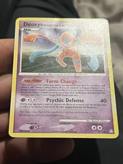 Deoxys Defense Forme 25 Rare Legends Awakened Pokemon Card HP - Image 4