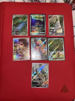 Japanese Pokemon Cards Illustration Rare Art Rare Lot Scarlet And Violet - Image 4