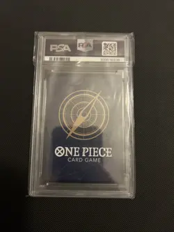 One Piece Card Game Op09-093 Marshall D Teach Manga Alternate Art PSA 10 - Image 3