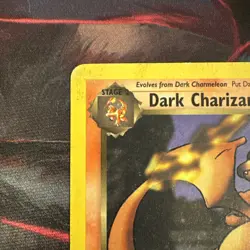 Dark Charizard 21/82 First Edition - Pokemon Team Rocket - Heavy Play - Image 2