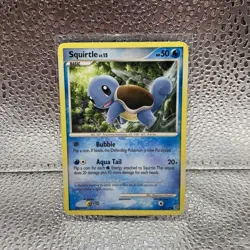 Squirtle Secret Wonders Pokemon TCG 112/132 Diamond & Pearl Common - Image 1