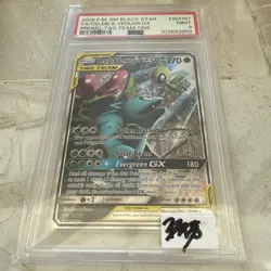 Pokemon TCG Celebi & Venusaur GX SM167 Promo PSA 9 - Image 3