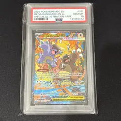 2025 POKEMON MEGA EVOLUTION SPECIAL ILLUSTRATION RARE MEGA KANGASKHAN EX PSA 10 - Image 1
