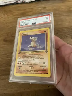 1999 POKEMON Cubone 50/64 Jungle 1ST EDITION PSA 7 - Image 5