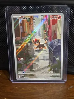 Litleo 139/132 Me01: Mega Evolution Holo Illustration Rare Pokemon - Image 2