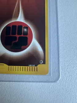 Fighting Energy 160/165 Expedition WOTC Vintage Pokemon - Image 5