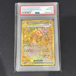 2024 Pokemon SSP EN ALOLAN EXEGGUTOR ex Hyper Rare #248 PSA 10 - Image 1