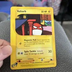 NM/M (E-Reader) Pokemon VOLTORB Card SKYRIDGE Set 113/144 Non-Holo WOTC COMMON - Image 2