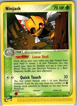 Ninjask 18/97 Non Holo Dragon - Pokemon Card - NM - Image 1