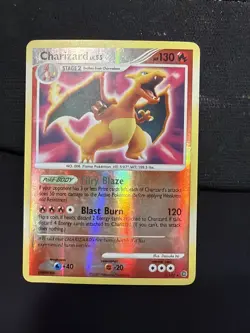 Charizard LV.55 3/132 – 2007 Secret Wonders Holo Rare Pokemon Cards TCG MP - Image 1