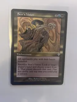 Seer's Vision - Enchantment - Magic the Gathering - Image 1