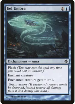 Eel Umbra 65 MTG NM - Rise of the Eldrazi - Image 1
