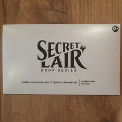 Outlaw Anthology 2 Sinister Scoundrels | Rainbow Foil Secret Lair Drop - Image 1