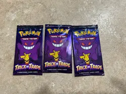 Pokemon Halloween Trick or Trade BOOster Packs Set Of 3 Packs! NEW SEALED 820650854941 - Image 1