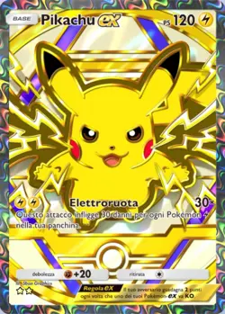 ✅ Pokemon TCG Pocket - 🔥 PIKACHU EX FULL ART 🔥 ITA - Image 1
