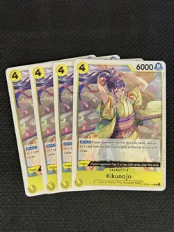 One Piece Kikunojo R OP06-104 Wings Of The Captain Playset (NM) - Image 1