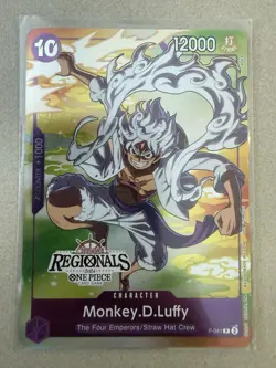 Monkey.D.Luffy (041) (Online Regional 2024 Vol. 2) [Participant] P-041 One Piece - Image 1