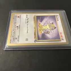 Pokemon Meowth Jungle Gold Border Promo Card 56/64 50 HP - Vintage 1999 Pokemon - Image 2