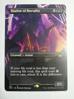 MTG Shadow Of Mortality SNC Capenna Extended Art - Image 1