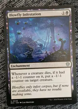 Blowfly Infestation [Lorwyn Eclipsed] MTG - Image 1