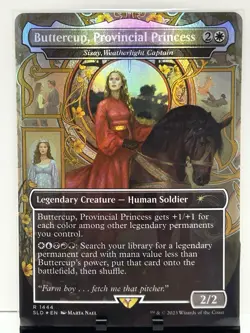 Buttercup, Provincial Princess - Sisay, Weatherlight Captain Secret Lair Foil - Image 1