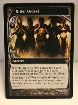 Mtg Bitter Ordeal 🔥 Rare 🔥 MT/NM Future Sight English Magic The Gathering - Image 1