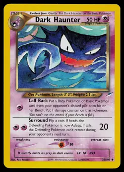 Pokemon Card - Dark Haunter Neo Destiny 36/105 Uncommon - Image 1