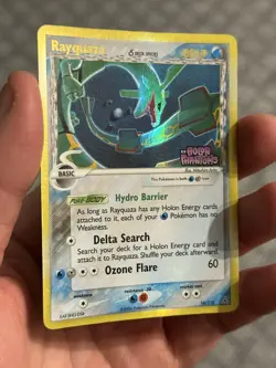 Pokemon TCG - Rayquaza 16/110 Reverse Holo Stamped - Ex Holon Phantoms - MP - Image 4