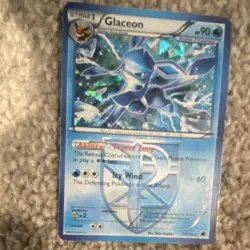 Pokemon Glaceon 23/116 Holo Plasma Freeze Stage 1 Pokemon TCG Card English - Image 1