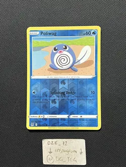 Pokemon Lost Origin - Poliwag - 030/196 - Reverse Holo - M/NM - Image 1