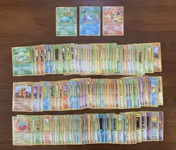 1st ED Holo & Normal 151 Complete set Old Back Pikachu etc Pokemon Card Japanese - Image 1