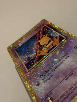Abra 43/102 Base Set Vending Sticker Holo Prism Pokemon Card - Image 3