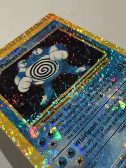 Poliwrath STICKER Vending Machine PRISM HOLO Pokemon Card Vintage 90's Retro - Image 3