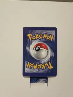 Ninetales 12/102 Base Set Vending Sticker Holo Prism Vintage Pokemon Card - Image 2