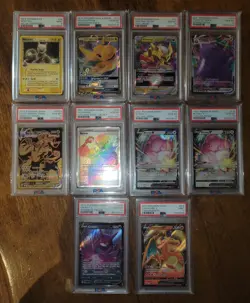 PSA GRADED POKEMON LOT - 10 CARDS - Image 1